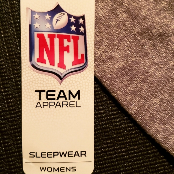 WOMEN'S DALLAS COWBOYS Ravine LS Sleepwear Heathered Gray (XL) - Picture 5 of 5